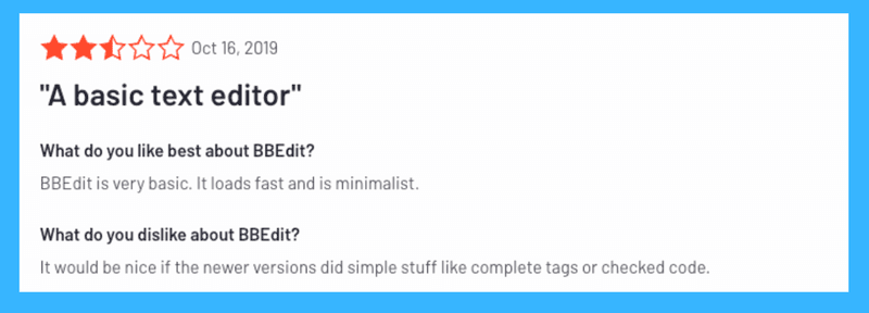 BBEdit 14 Reviews