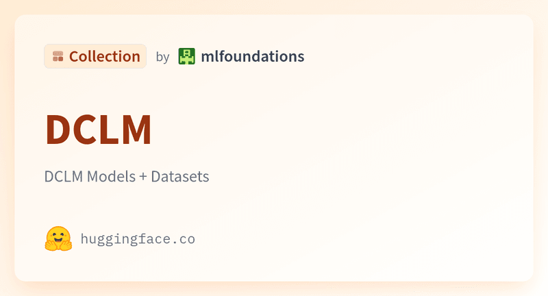 What are DCLM Models?