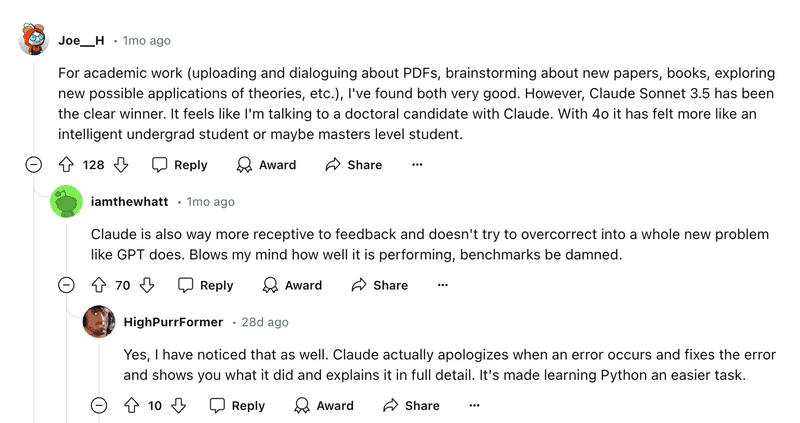 Claude 3.5 Sonnet vs GPT 4o 