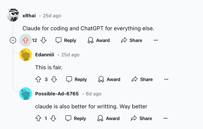 Claude vs ChatGPT