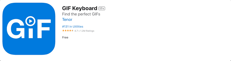 GIF Keyboard