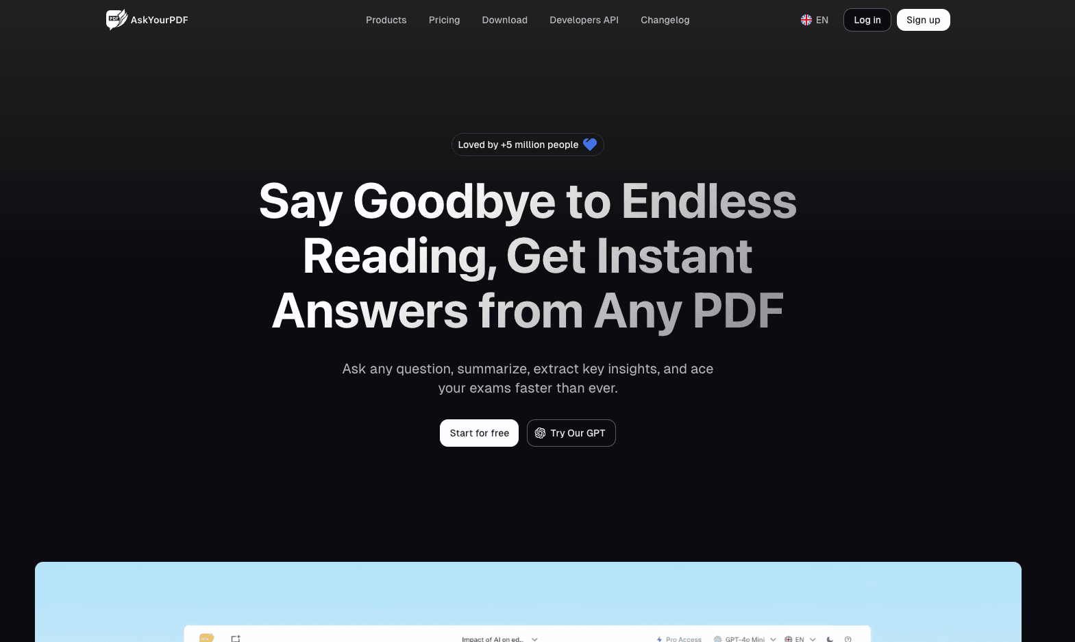 Best ChatPDF Alternatives
