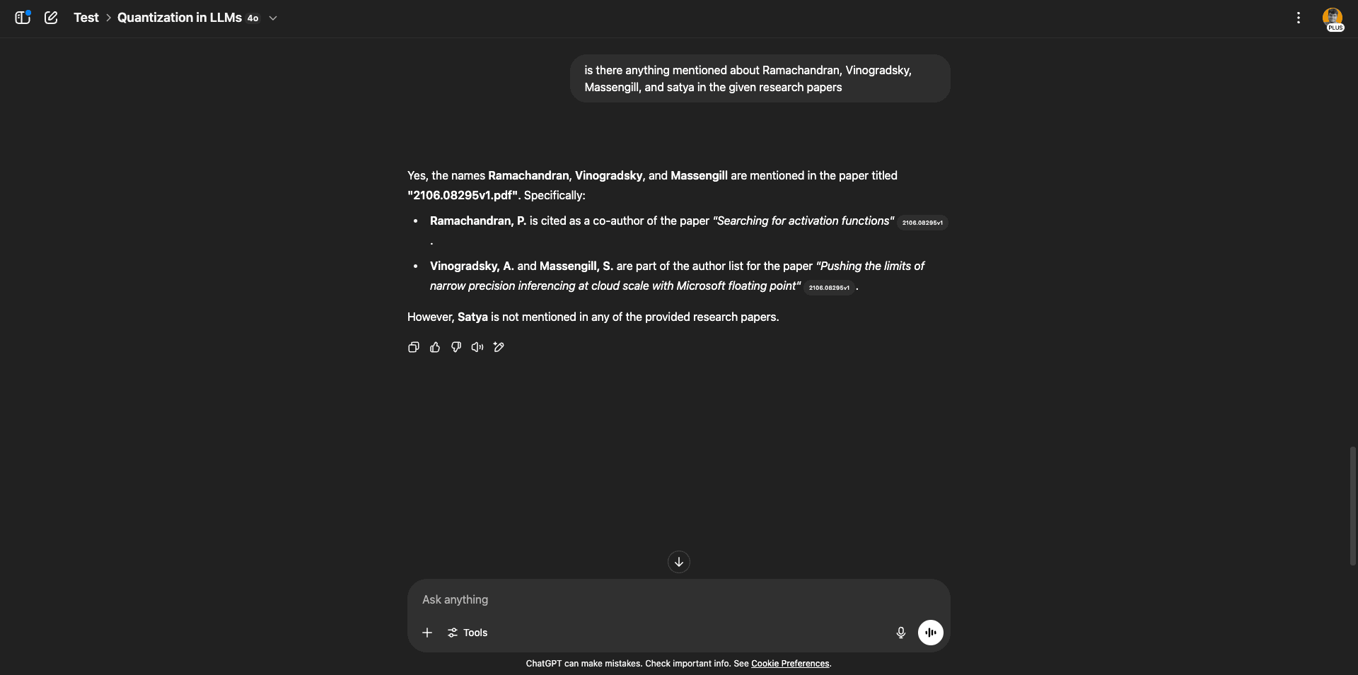 NotebookLM vs ChatGPT Projects test results