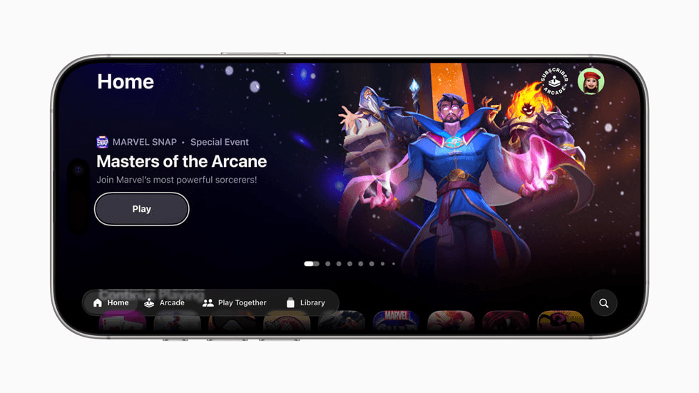 Apple iOS Game app 