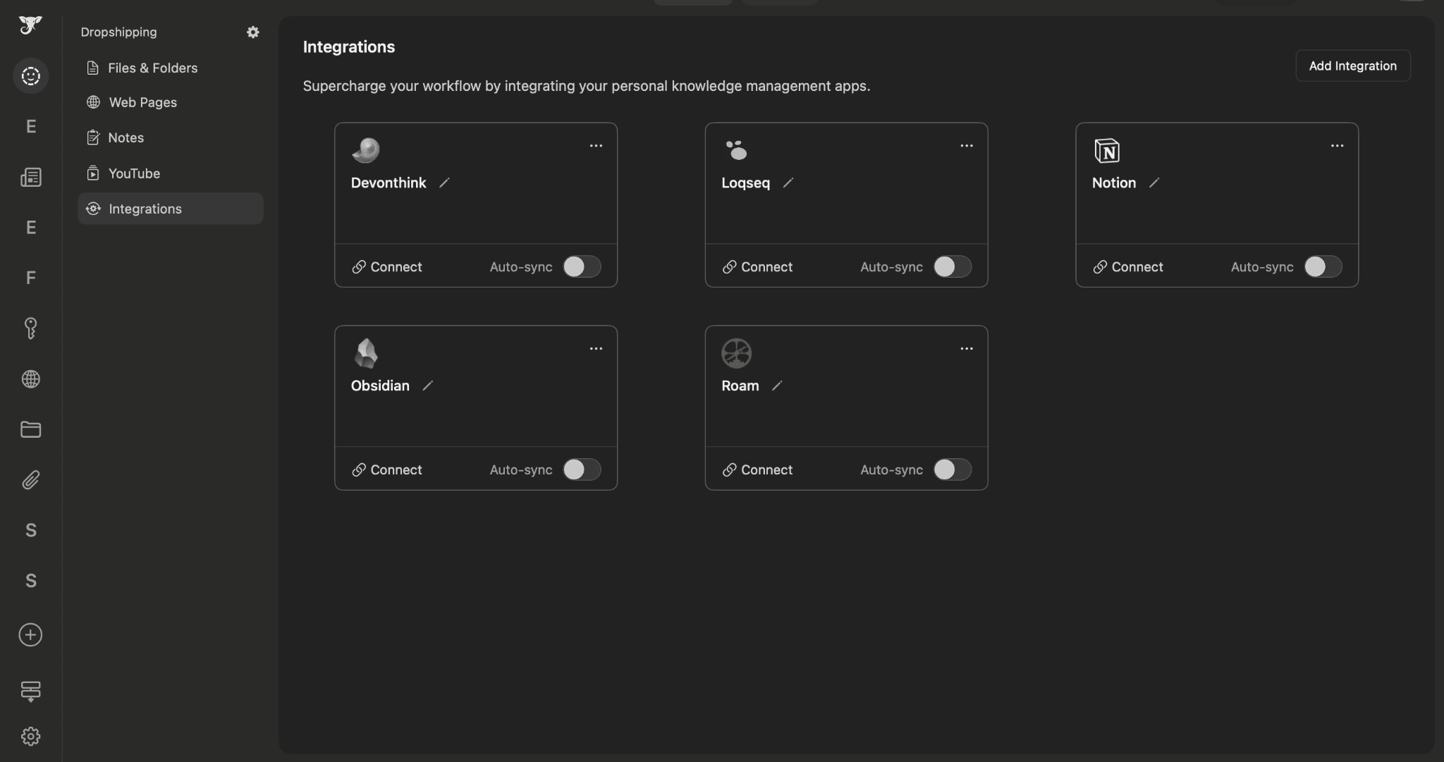 Elephas integration with Notion