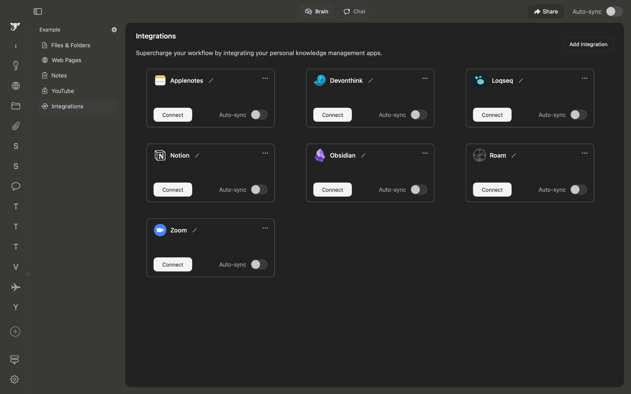 Elephas integration options