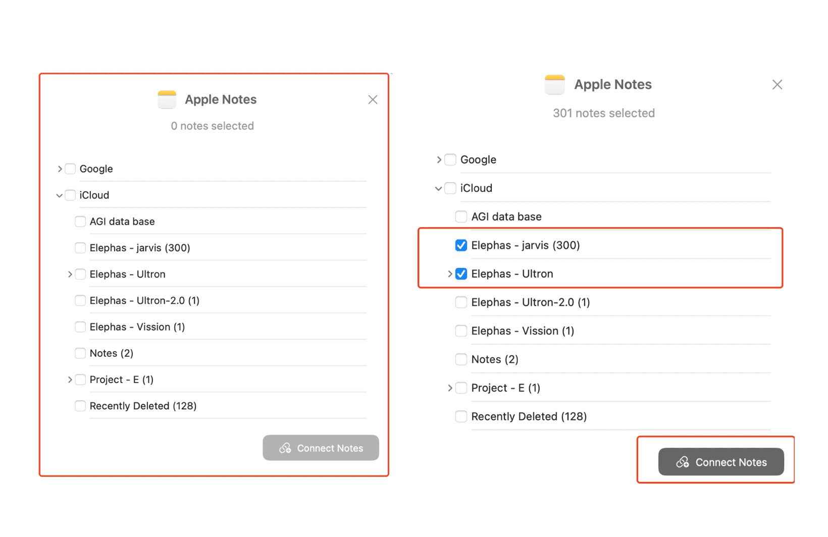 Elephas apple notes 