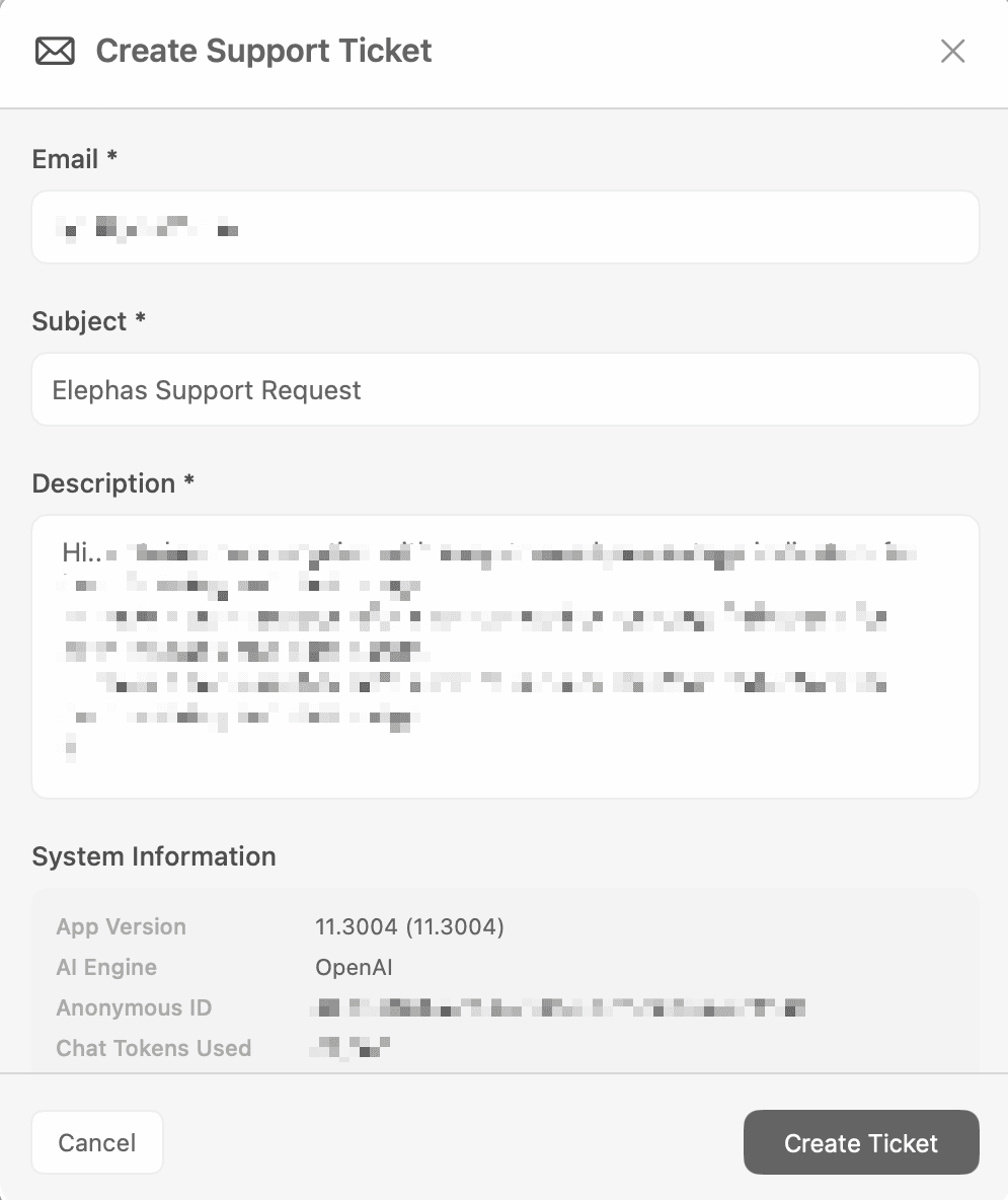 Elephas 11.3 update