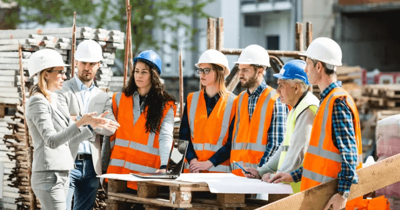 Construction workers