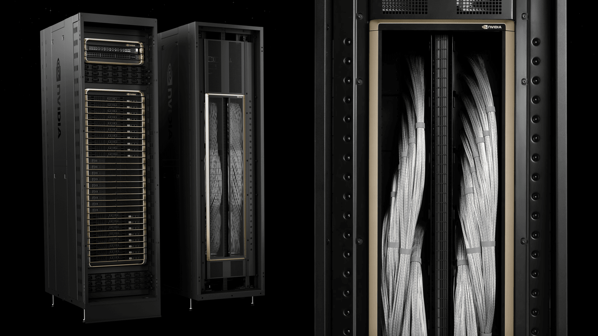 NVIDIA GB200 racks