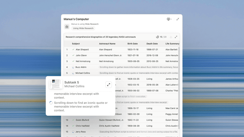 Meta Acquiring Manus AI