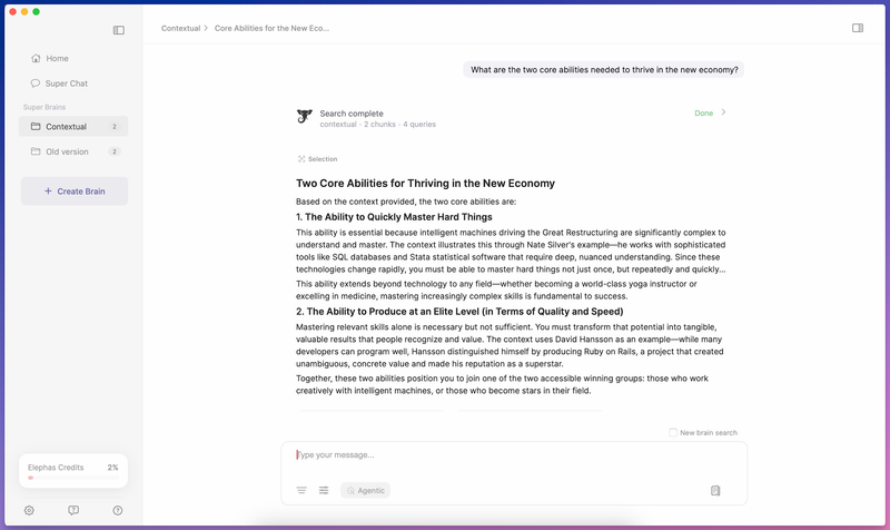 Elephas 11.5 Release