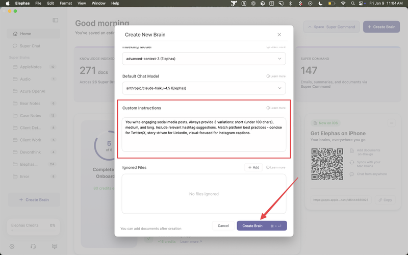 Elephas 11.5 Release