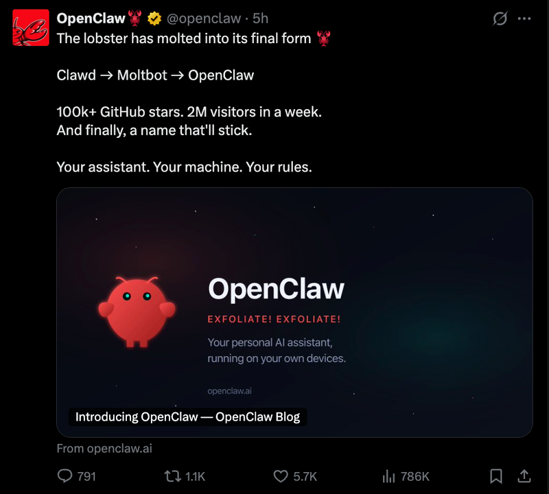 Moltbot rename into Openclaw