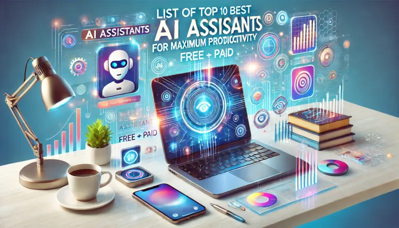 List of Top 10 Best AI Assistants for Maximum Productivity in 2025(Free + Paid)