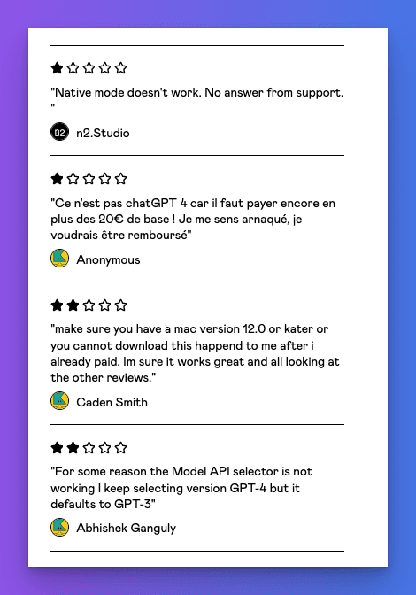 MacGPT Reviews