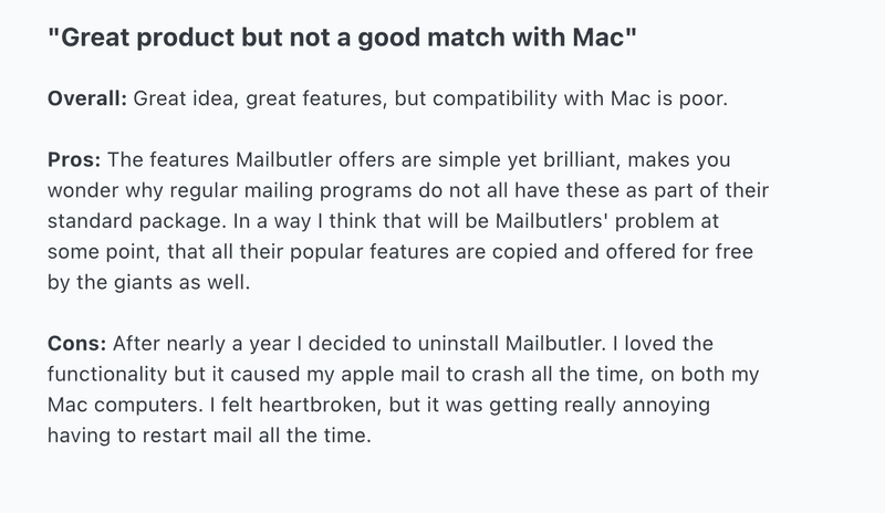 Mailbutler Review 