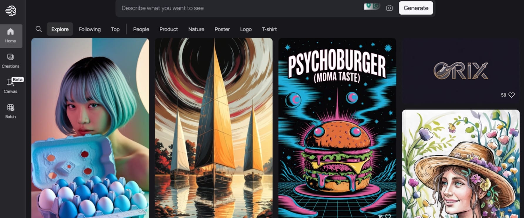 Ideogram Homepage