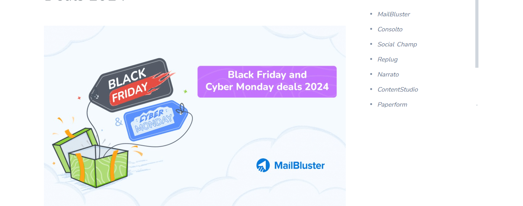 Best Saas Black Friday deals