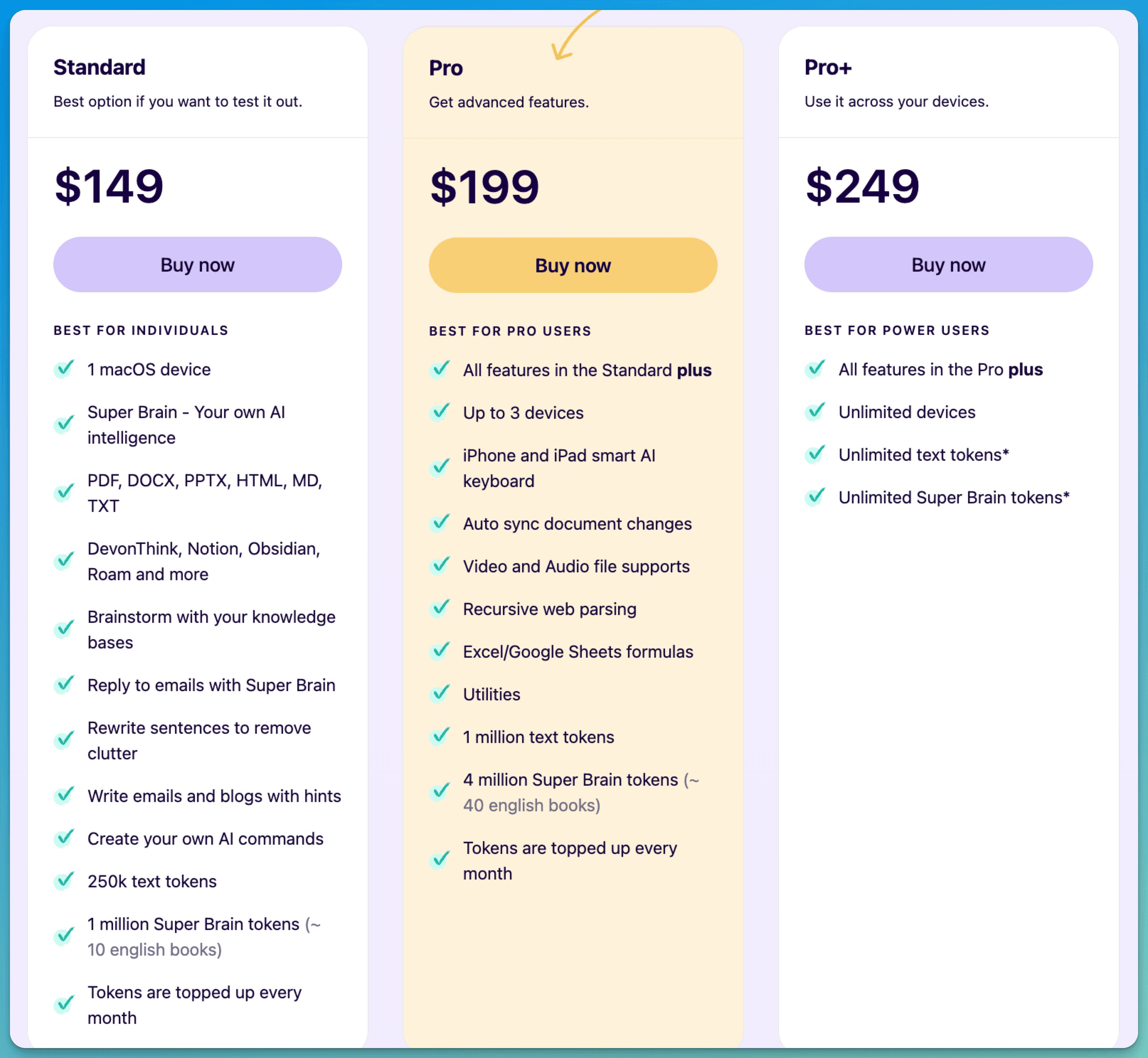 Elephas Pricing
