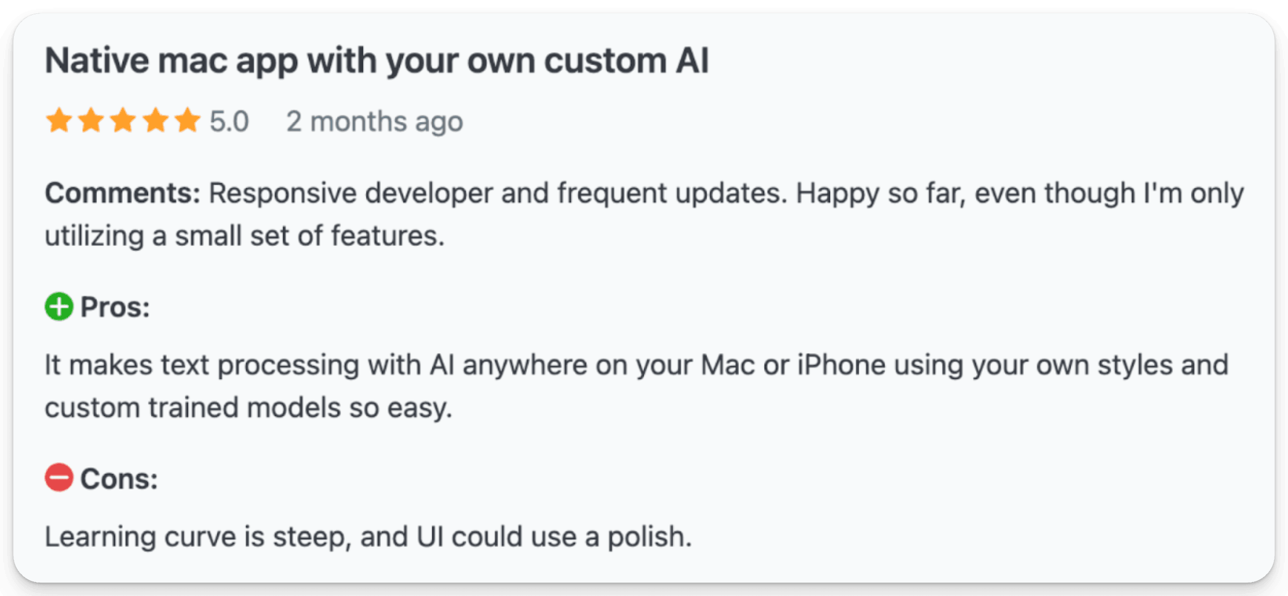 Best Free Mac Apps customer reviews