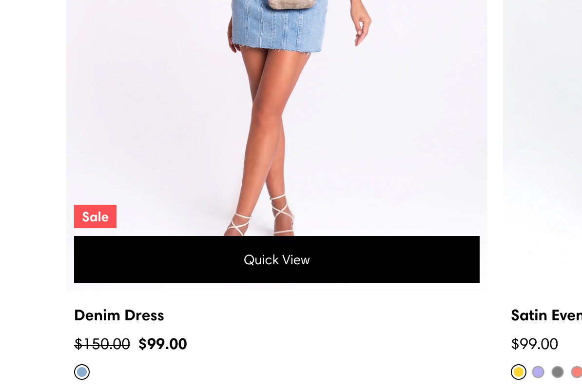 Quick shop