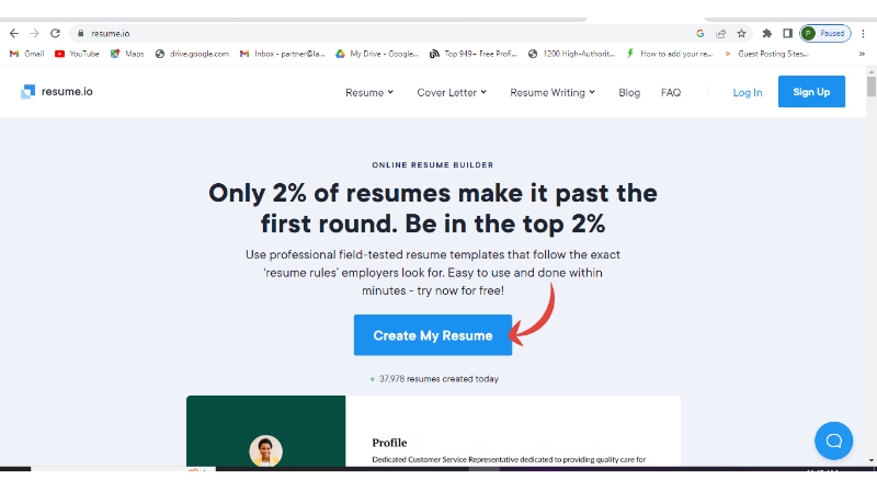 Resume.io Review 2024