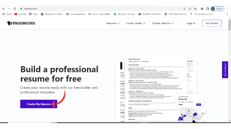Resume.com Review 2024