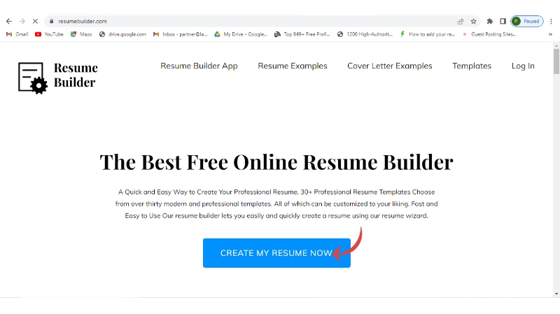 Resume Builder Review 2024