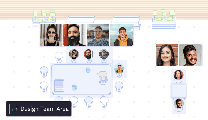 Illustration of people being available in Cosmos