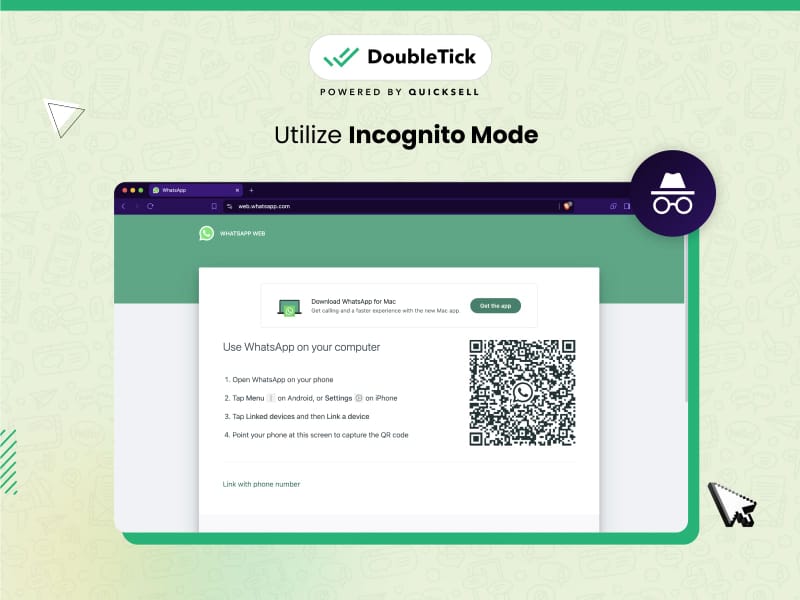 How to Use WhatsApp Web on Multiple Devices Simultaneously Using Incognito Mode