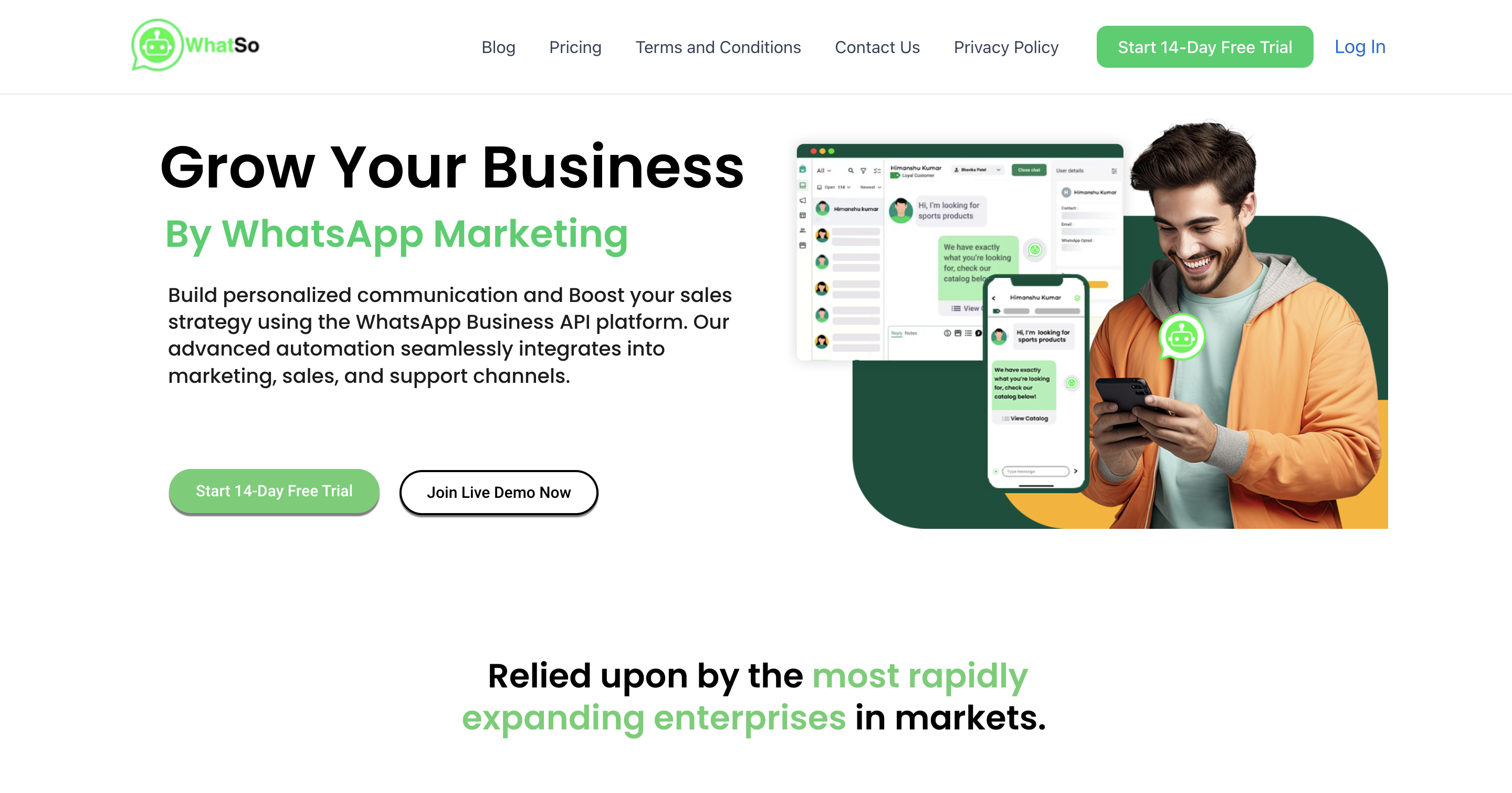 Best WhatsApp marketing tool - Whatso