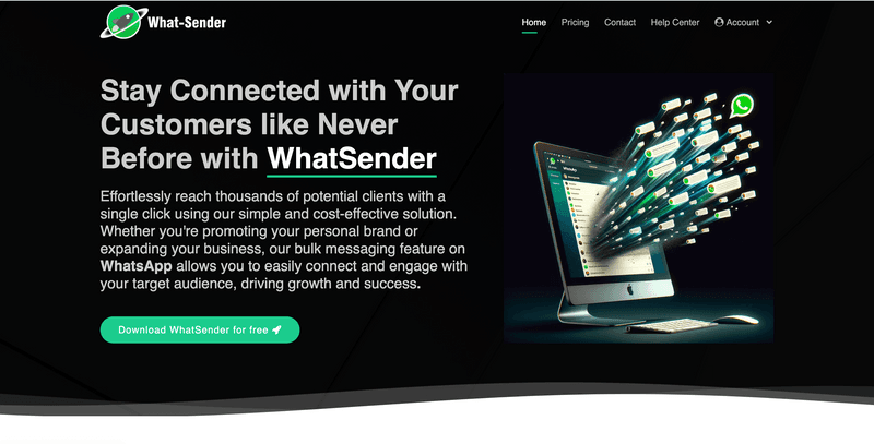 WhatsApp Automation Tool - WhatSender