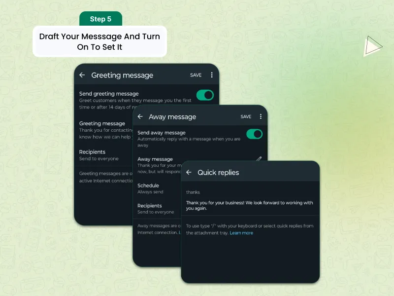 How To Schedule WhatsApp Messages On The WhatsApp Business App?