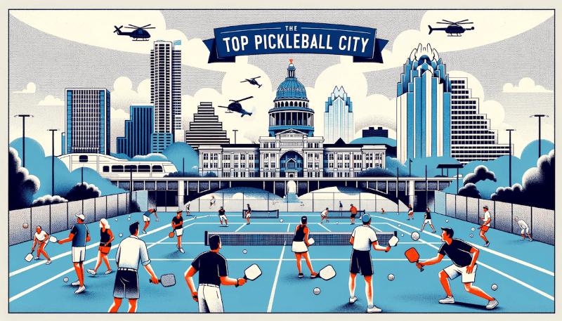 Austin Ranked #1 Pickleball City in Texas according to Annual Report