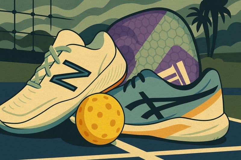 Why Your Running Shoes Don’t Belong on the Pickleball Court