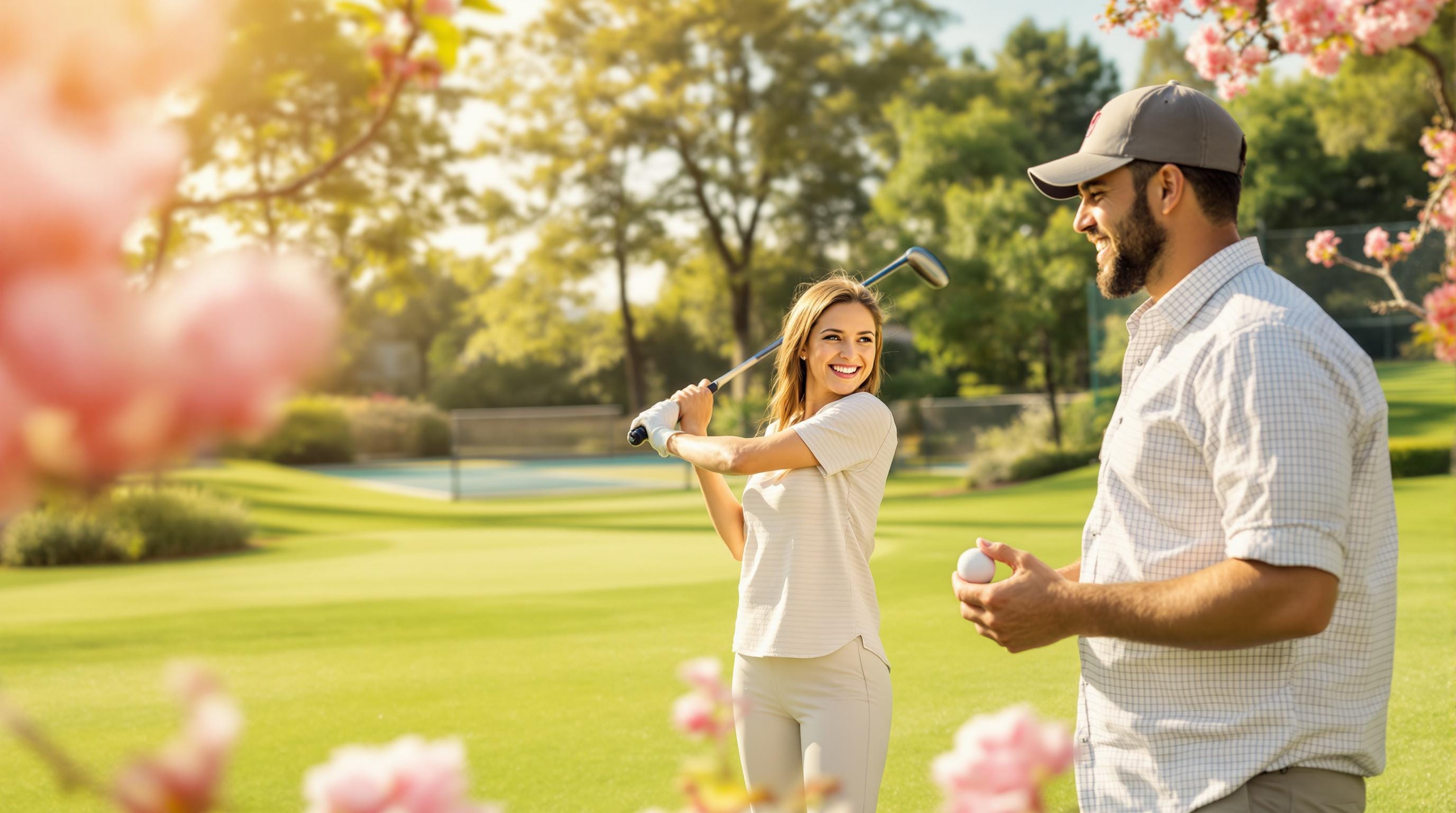 The best golf, pickleball, and tennis experiences for Valentine's Day? (hint: it's lessons)
