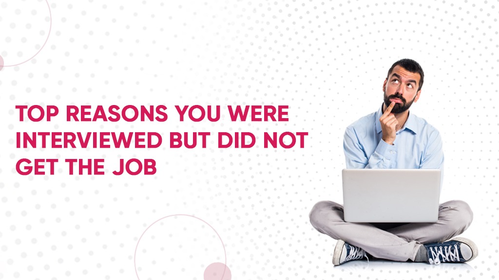 <strong>Top Reasons You Were Interviewed But Did Not Get The Job!</strong>