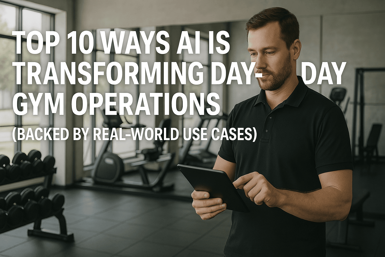 Top 10 Ways AI is Transforming Day-to-Day Gym Operations (Backed by Real-World Use Cases)