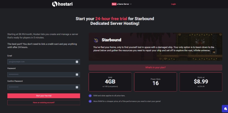 Best Dedicated Server Hosting Platforms for Starbound