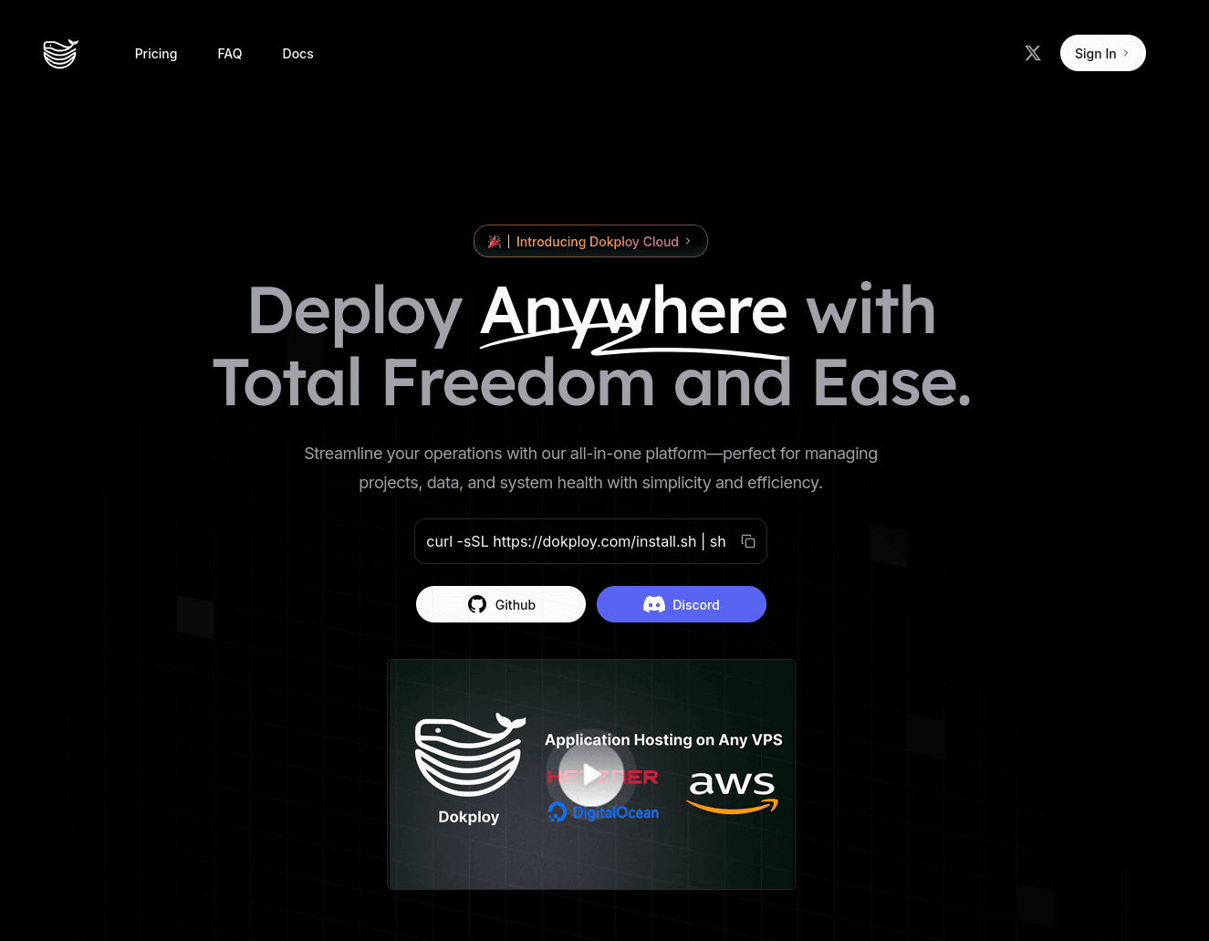 Dokploy Screenshot