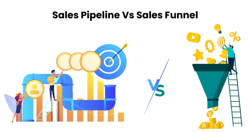 Unraveling the Sales Mystery: Decoding the Differences Between Sales Pipelines and Funnels