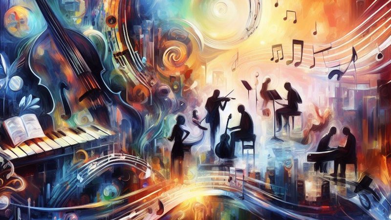 music band performing