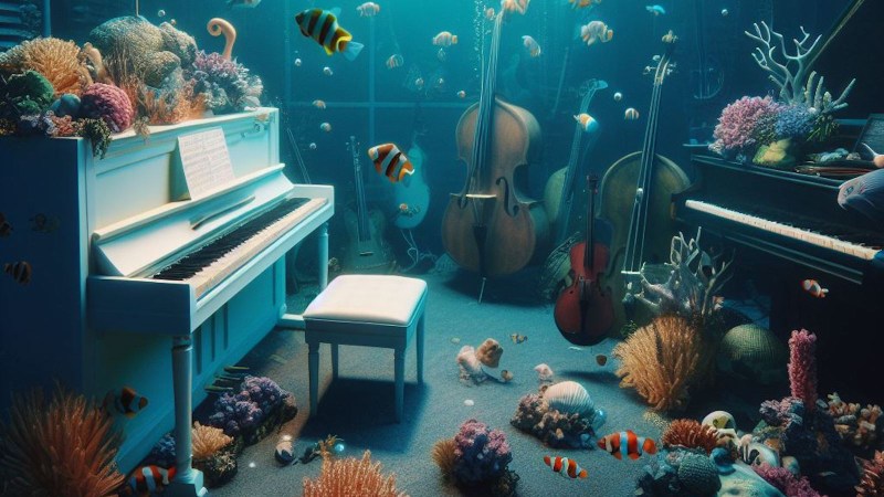 underwater music studio