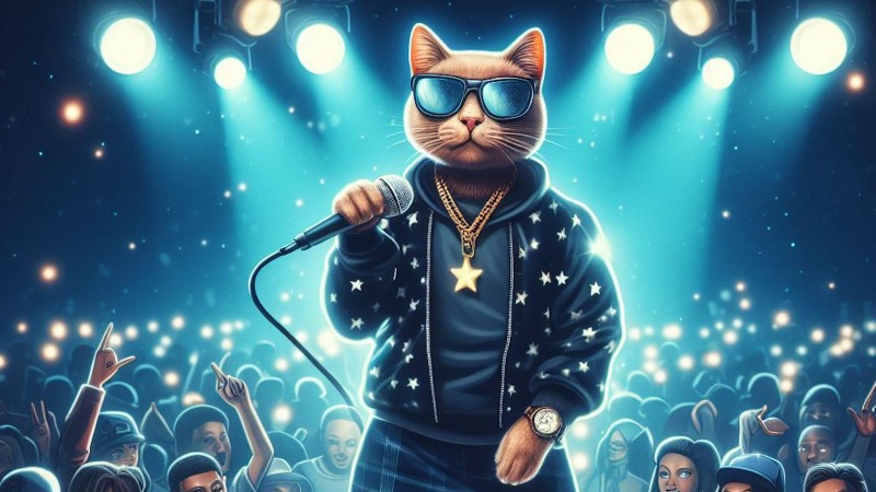 hiphop cat