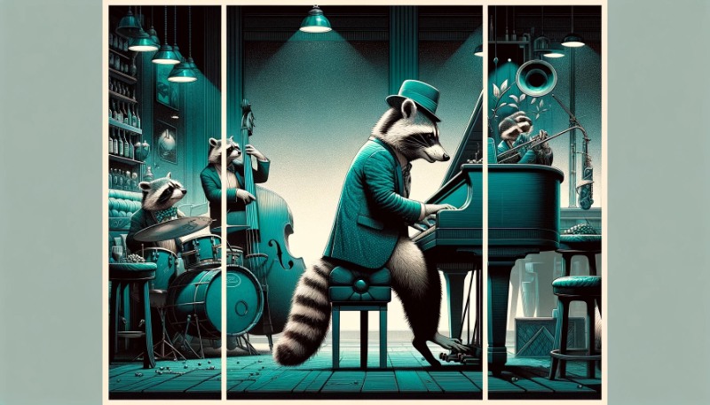 raccoon jazz band