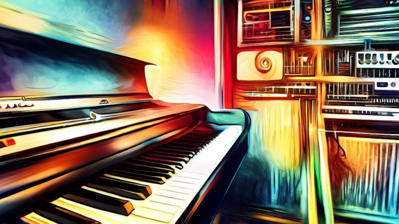 modern music studio