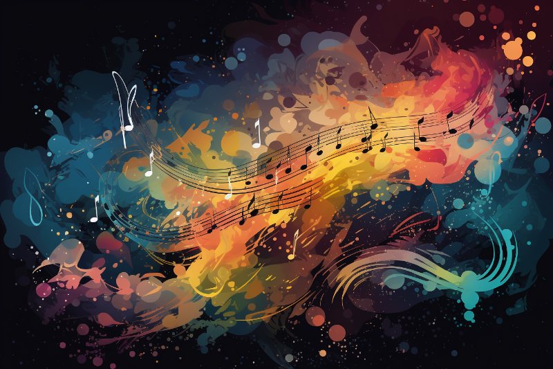 music in space