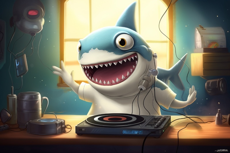 DJ shark