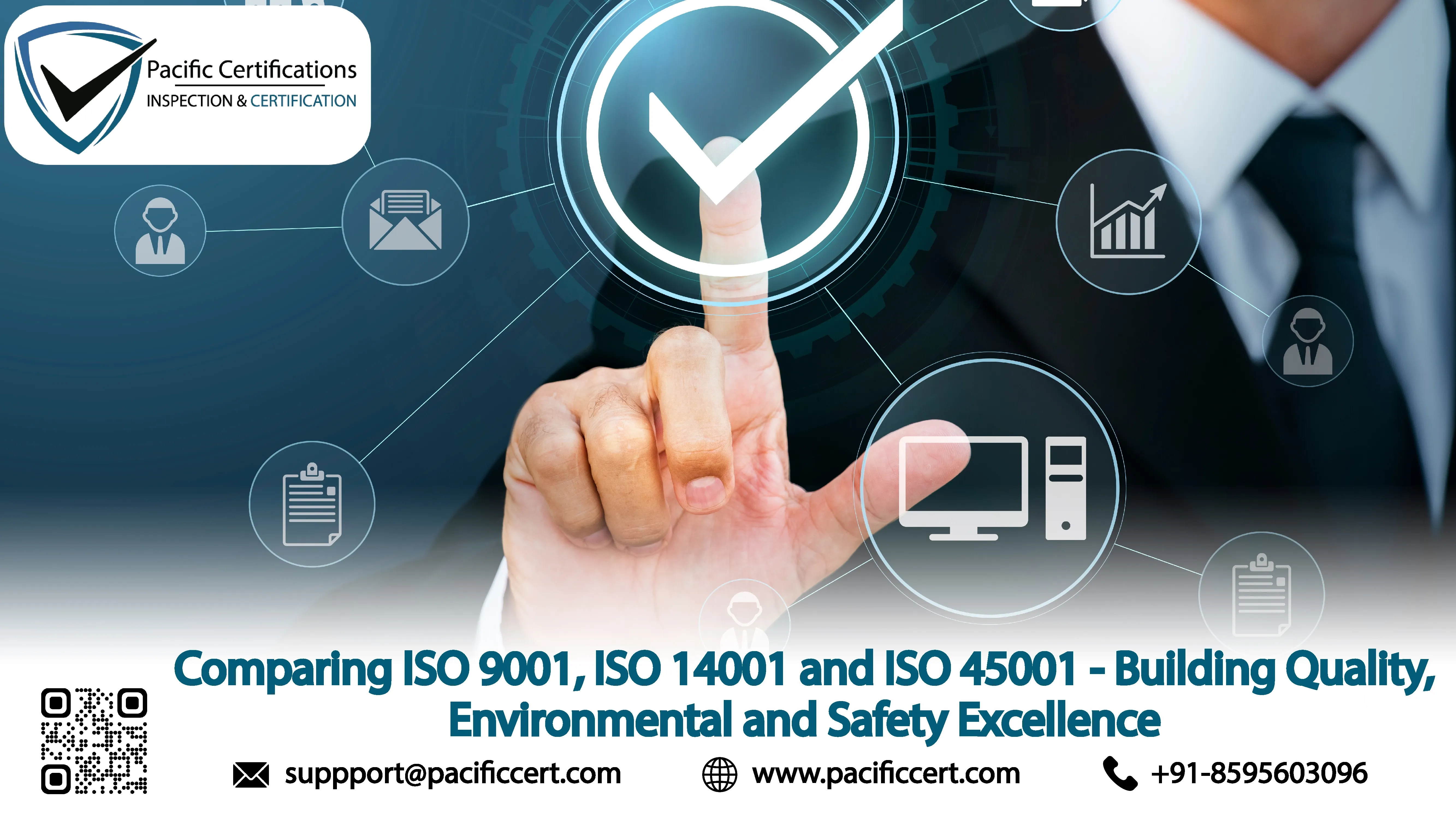 Comparing ISO 9001, ISO 14001 and ISO 45001